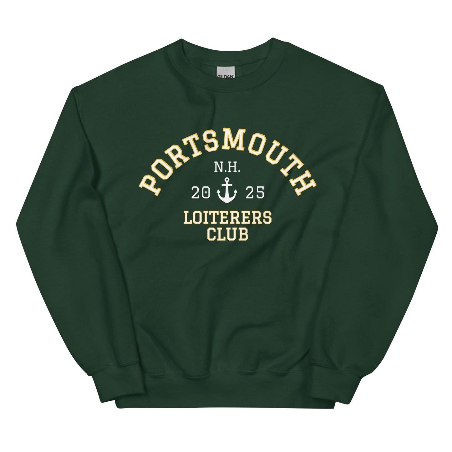 Portsmouth NH Loiterers Club Sweatshirt - ninanush