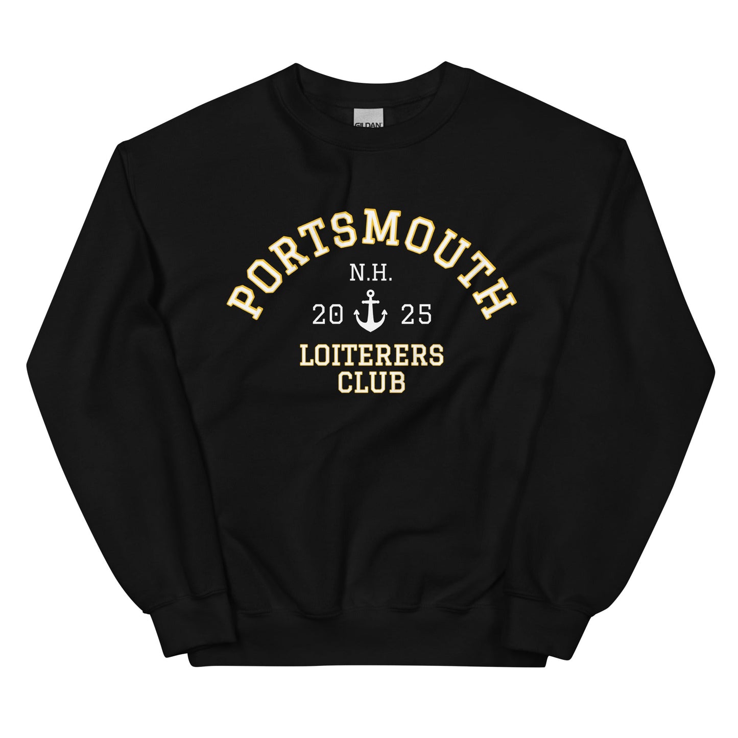 Portsmouth NH Loiterers Club Sweatshirt - ninanush