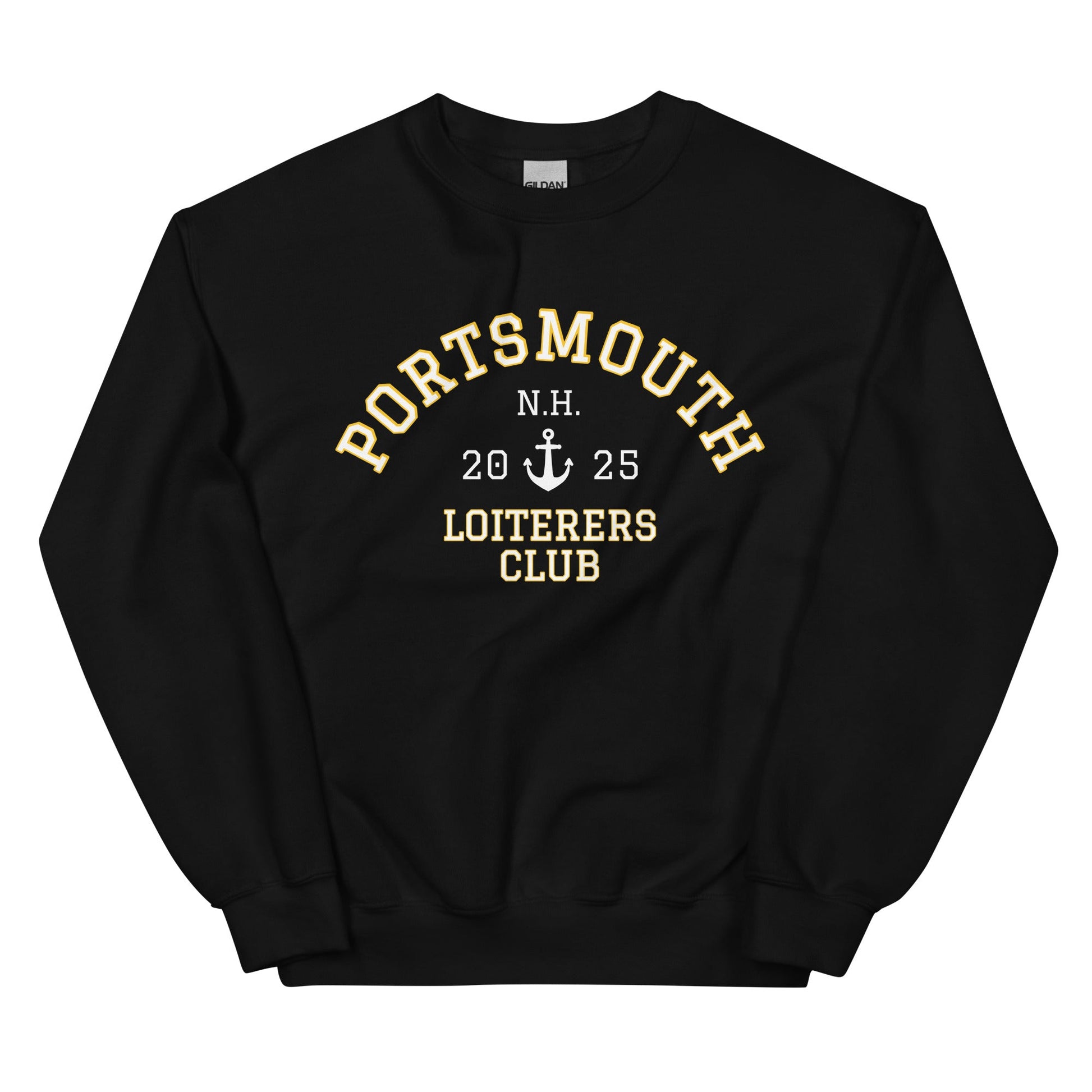 Portsmouth NH Loiterers Club Sweatshirt - ninanush