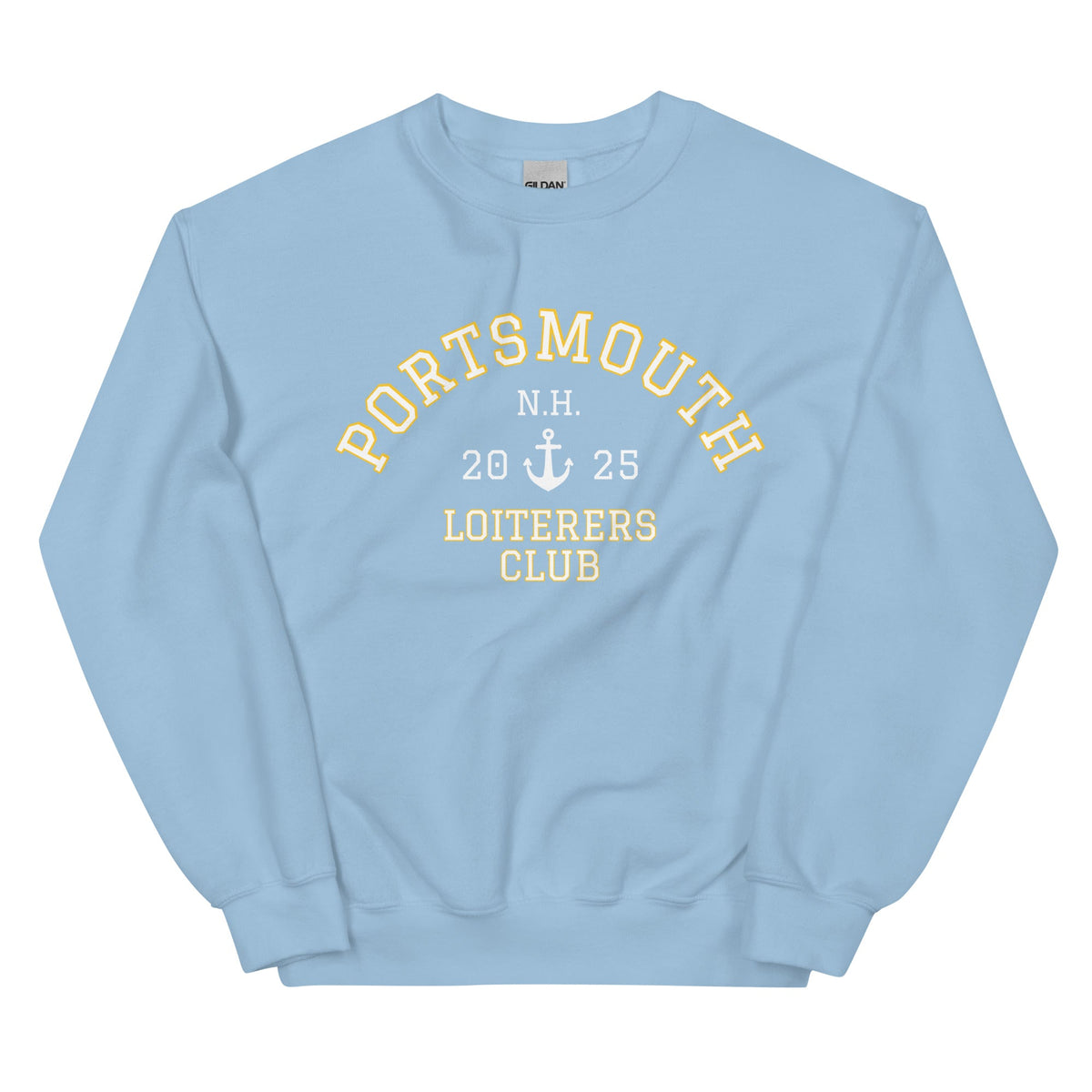 Portsmouth NH Loiterers Club Sweatshirt - ninanush