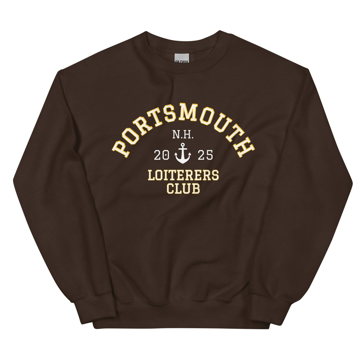 Portsmouth NH Loiterers Club Sweatshirt - ninanush