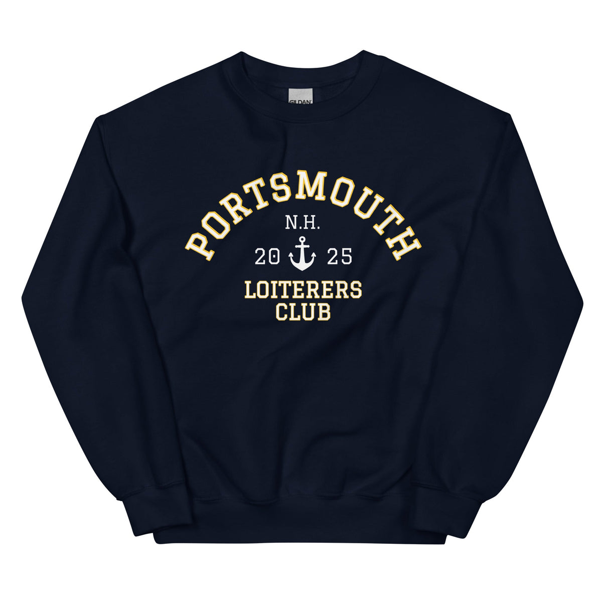 Portsmouth NH Loiterers Club Sweatshirt - ninanush