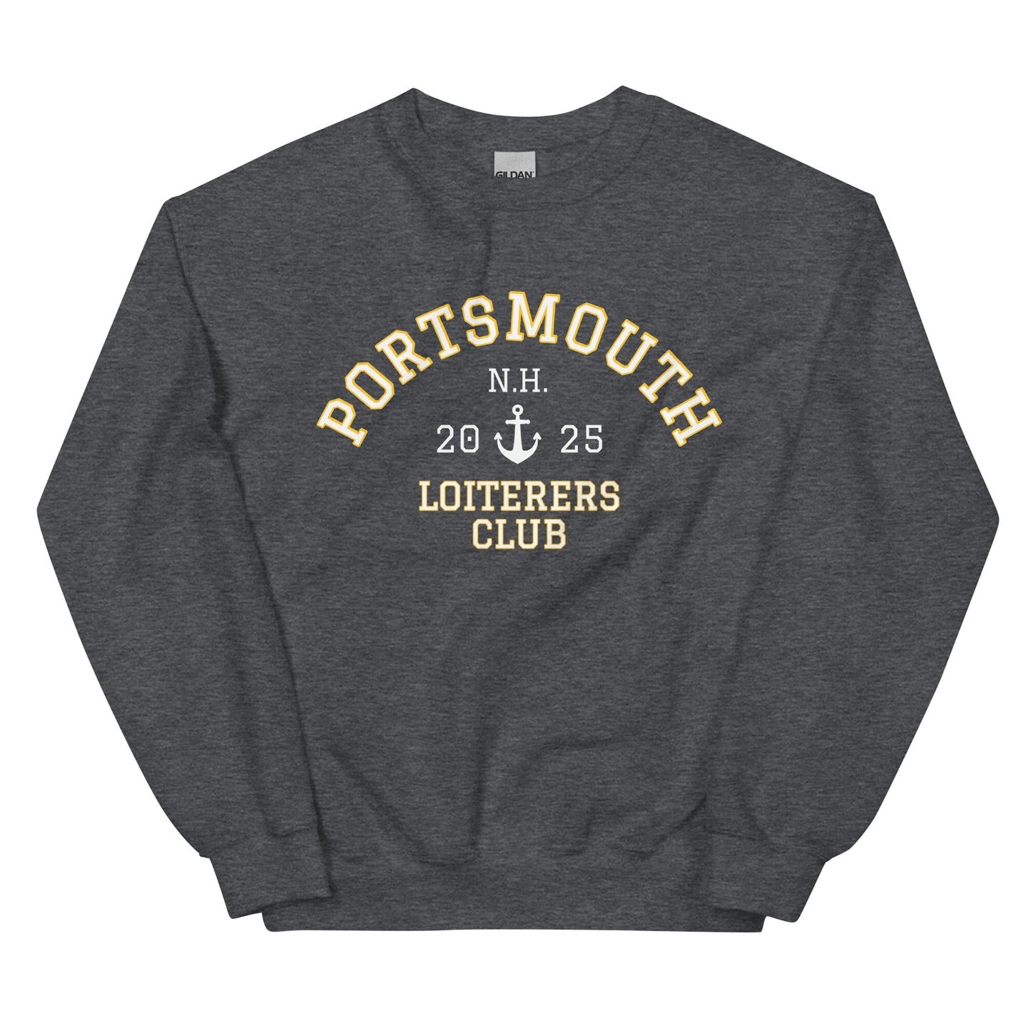 Portsmouth NH Loiterers Club Sweatshirt - ninanush