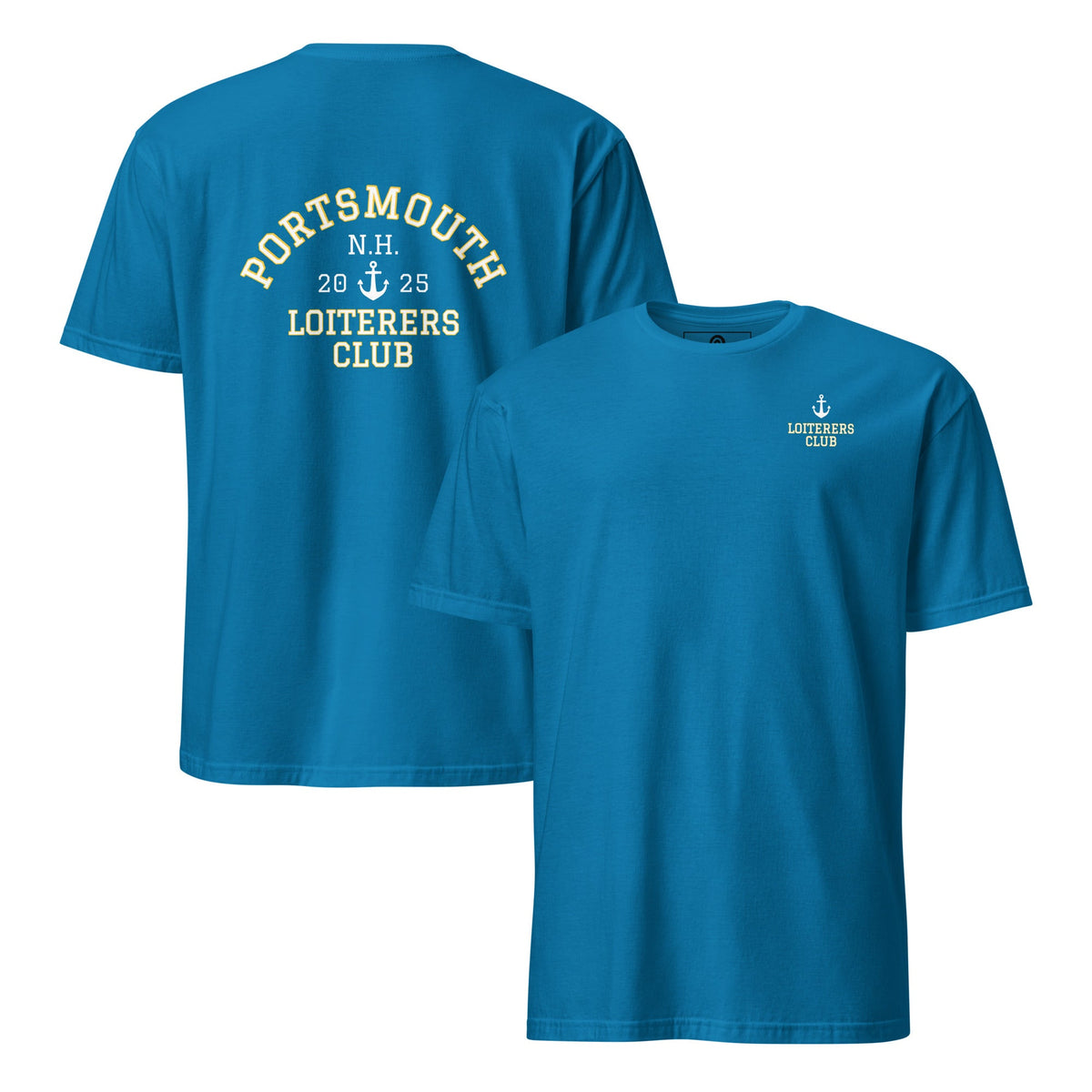 Portsmouth N.H. Loiterers Club T-Shirt - ninanush