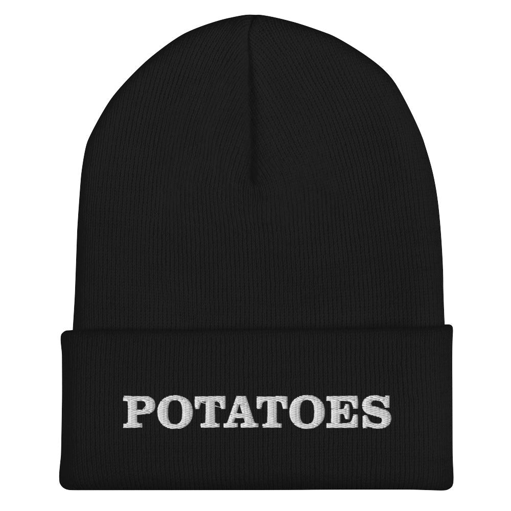 Potatoes Cuffed Beanie - ninanush