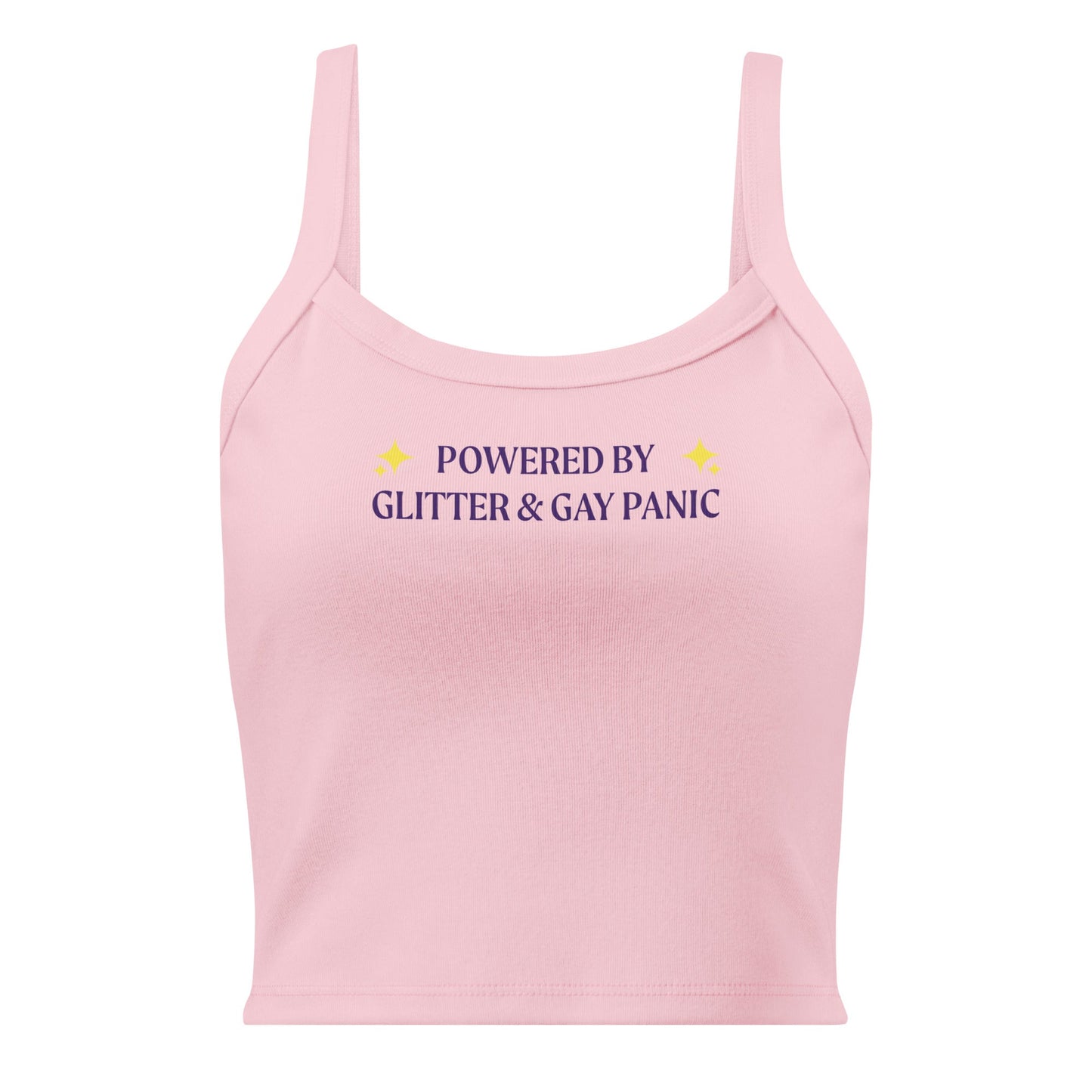 Powered By Glitter & Gay Panic Tank Top - ninanush