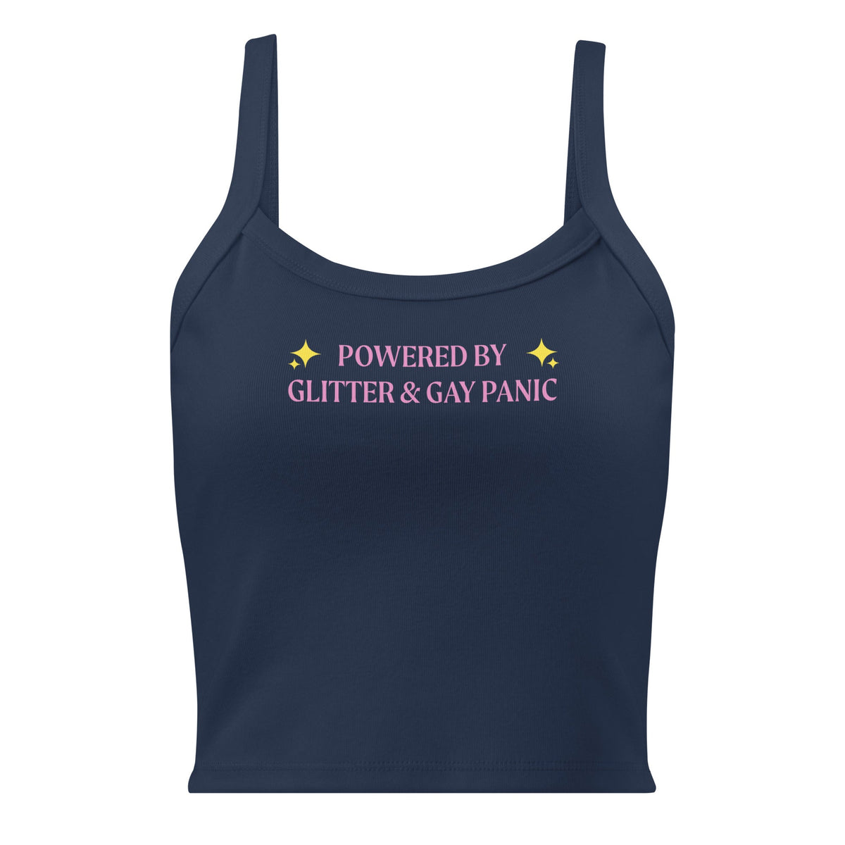 Powered By Glitter & Gay Panic Tank Top - ninanush