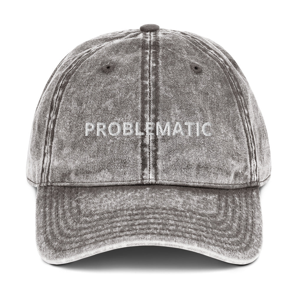Problematic Vintage Dad Hat - ninanush
