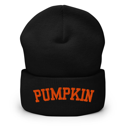 Pumpkin Cuffed Beanie - ninanush