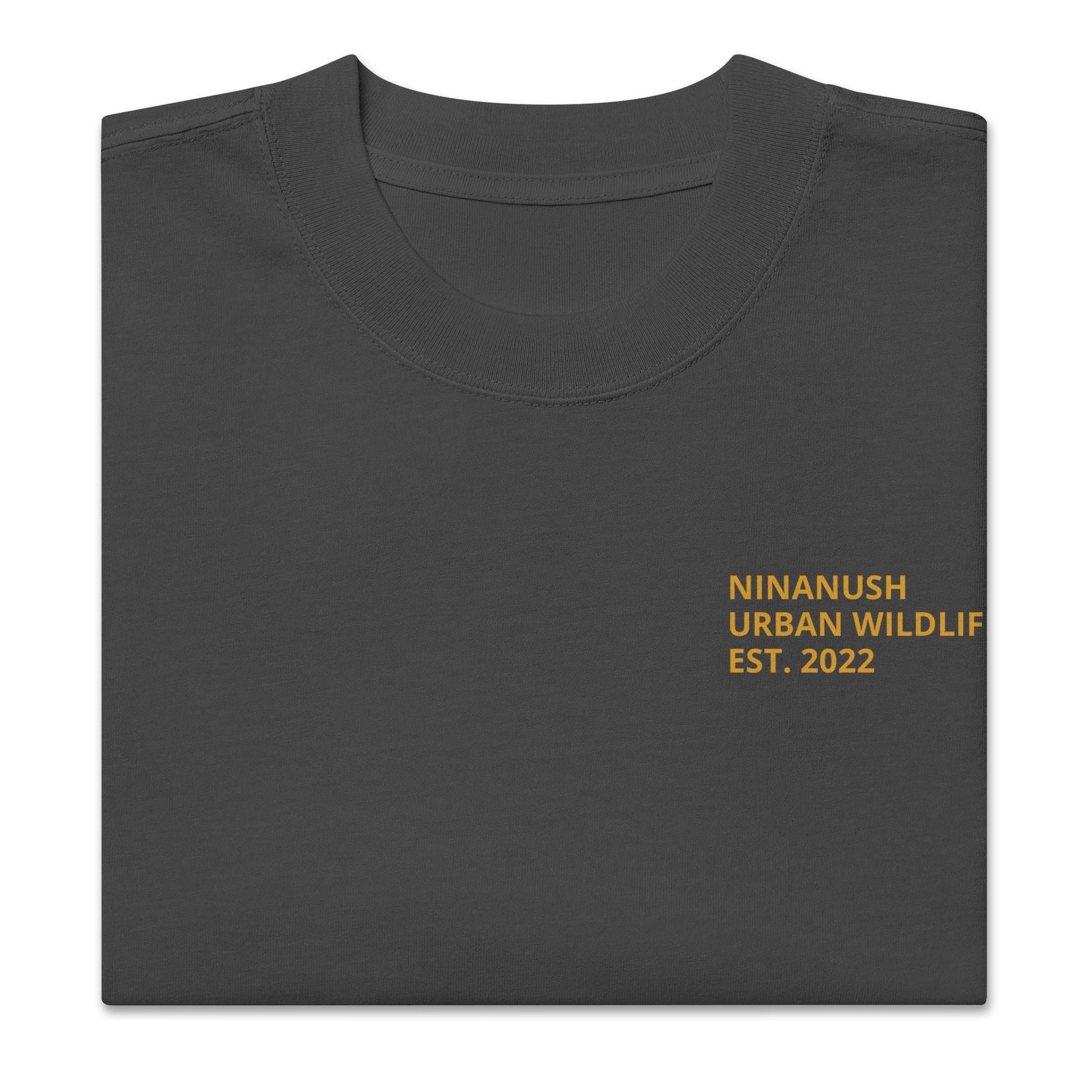 Raccoon Sun Urban Wildlife Oversized Graphic T-Shirt - ninanush