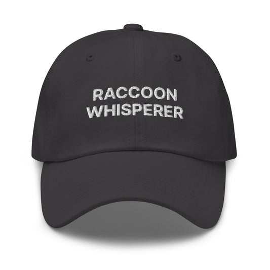 Raccoon Whisperer Dad Hat - ninanush