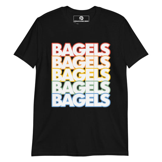 Rainbow Bagel T-Shirt - ninanush
