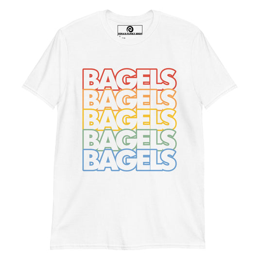 Rainbow Bagel T-Shirt - ninanush