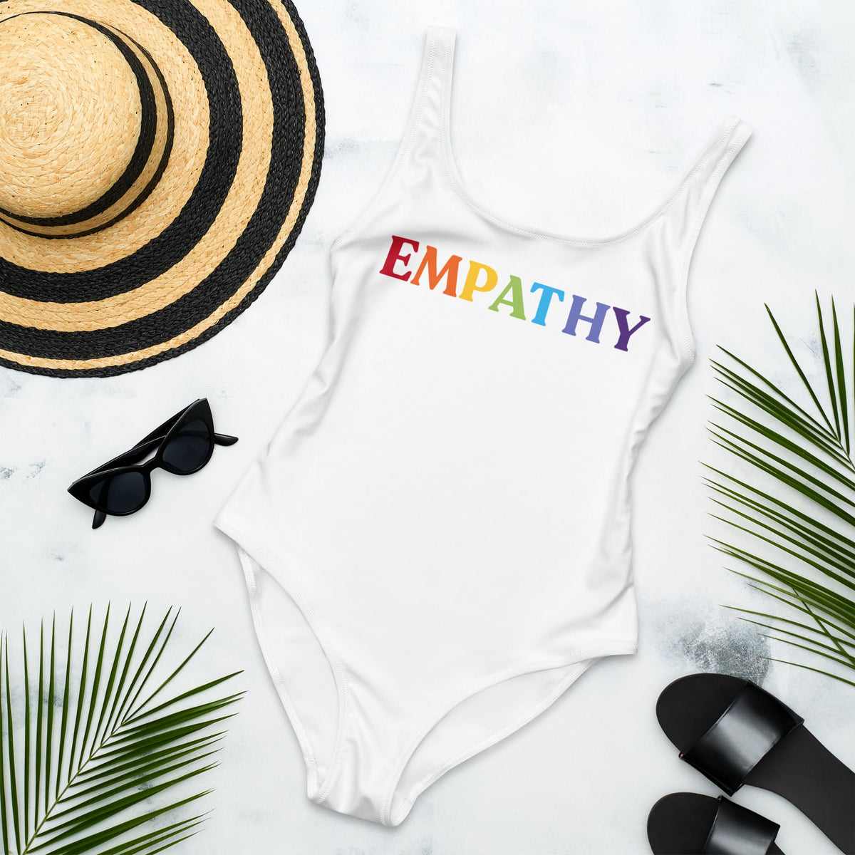 Rainbow Empathy One-Piece Swimsuit - ninanush