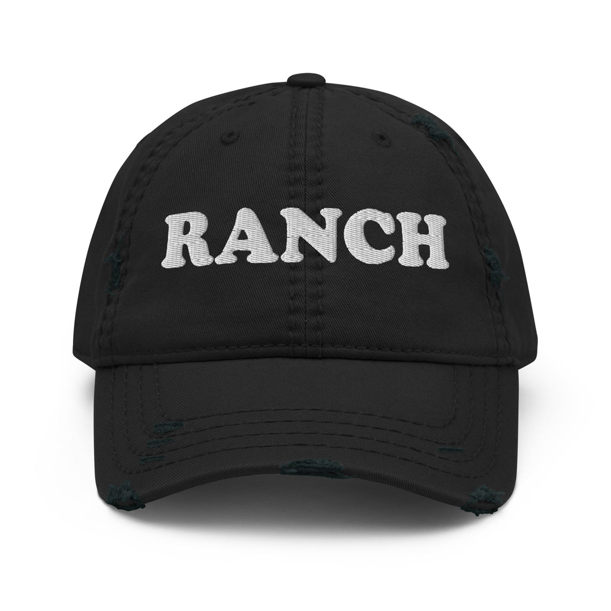 Ranch Distressed Dad Hat - ninanush