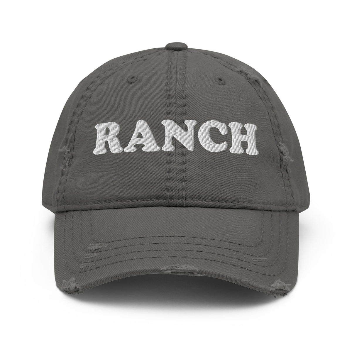 Ranch Distressed Dad Hat - ninanush