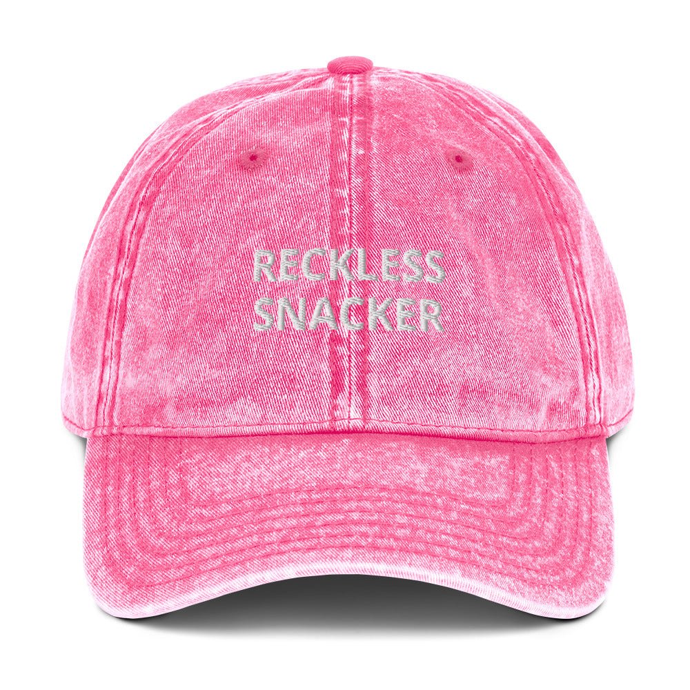 Reckless Snacker Vintage Dad Hat - ninanush