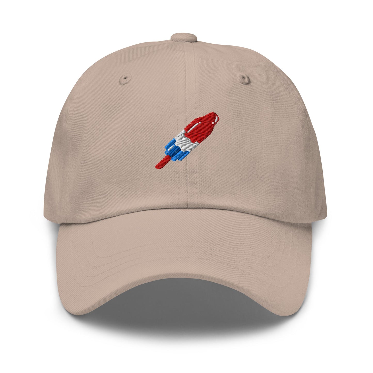 Red White And Blue Popsicle Dad Hat - ninanush