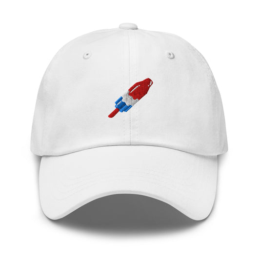 Red White And Blue Popsicle Dad Hat - ninanush