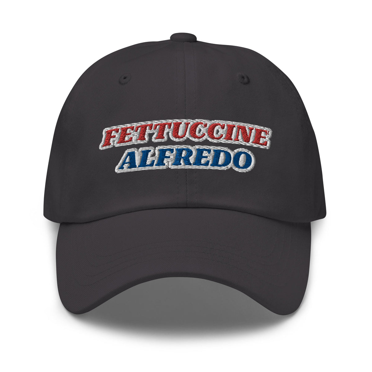 Red, White & Blue Fettuccine Alfredo Dad Hat - ninanush
