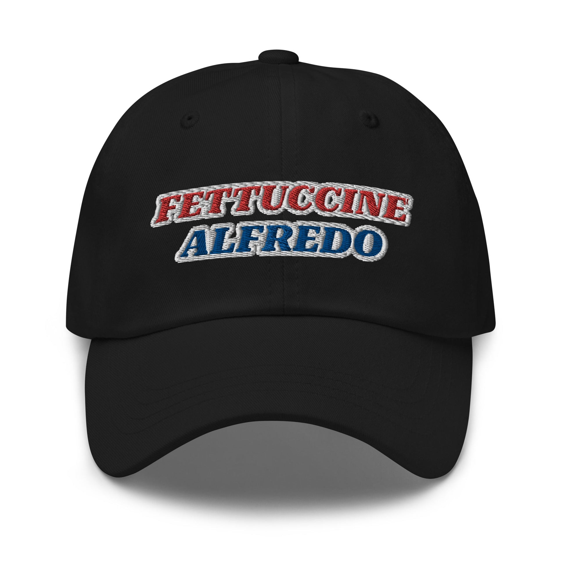 Red, White & Blue Fettuccine Alfredo Dad Hat - ninanush