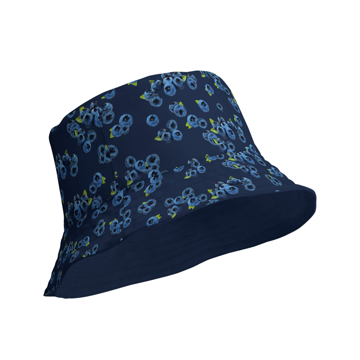 Reversible Blueberries Bucket Hat - ninanush