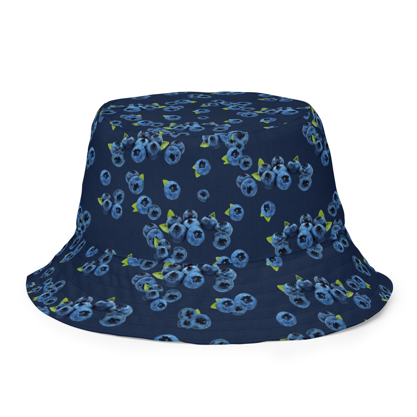 Reversible Blueberries Bucket Hat - ninanush