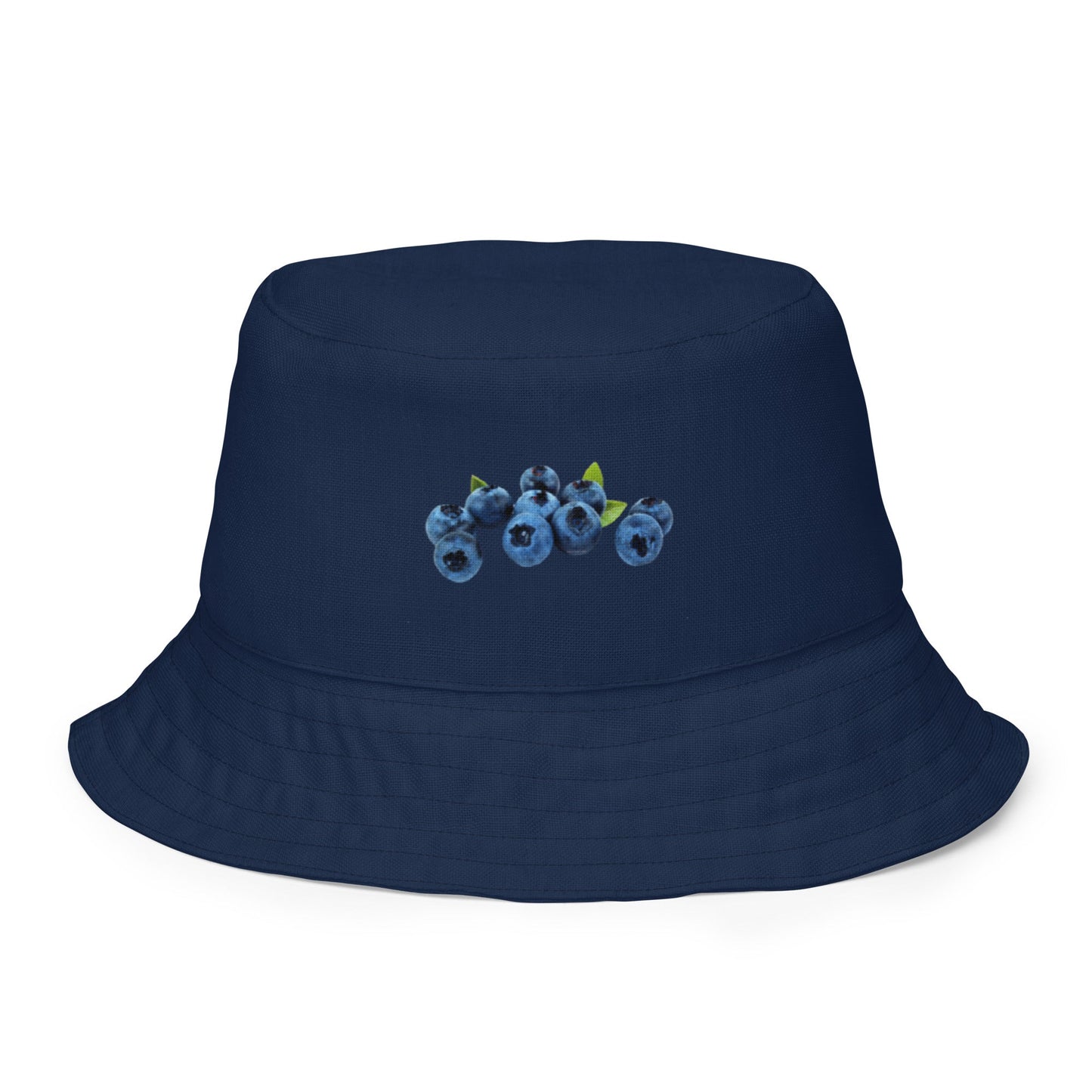 Reversible Blueberries Bucket Hat - ninanush