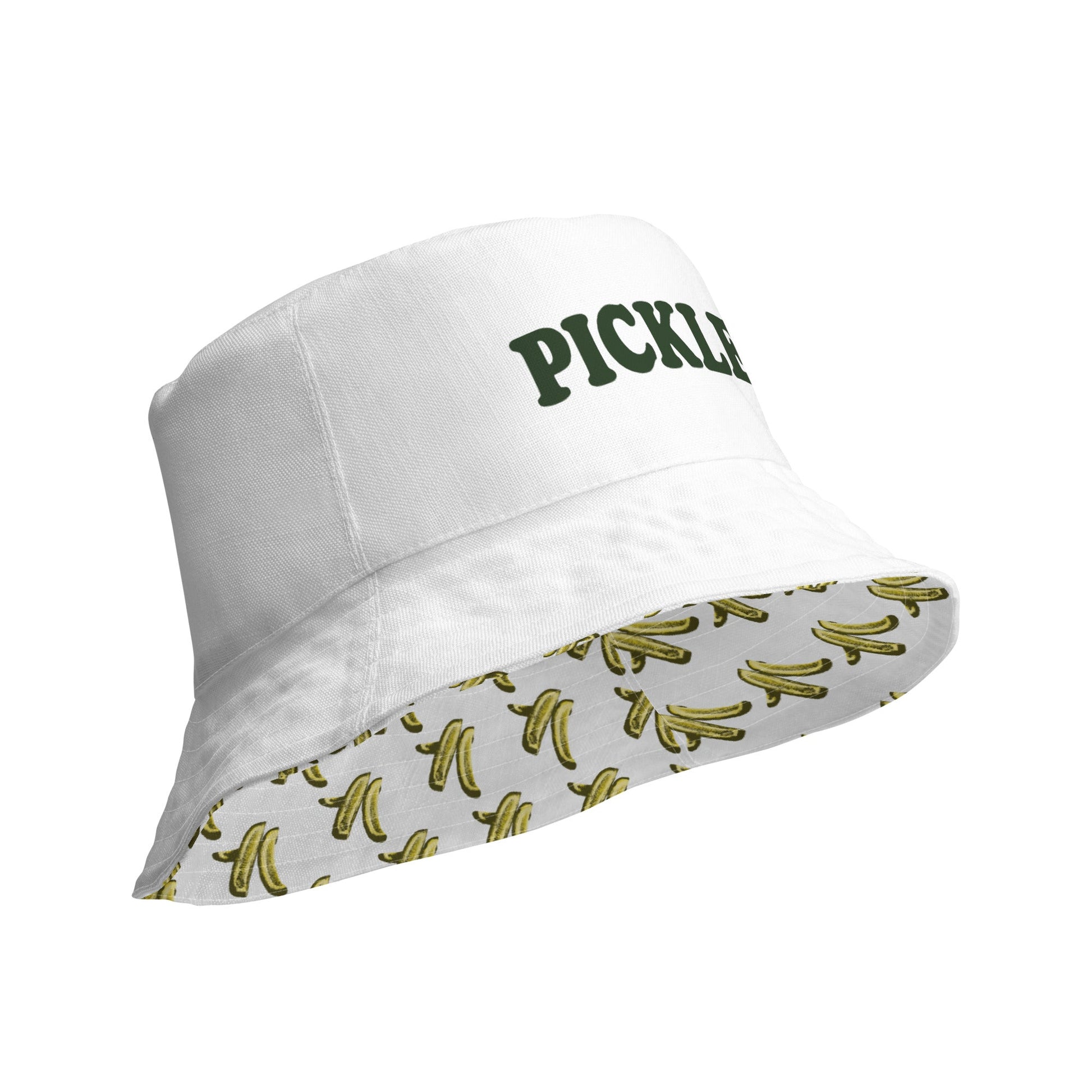 Reversible Pickle Spears Bucket Hat - ninanush