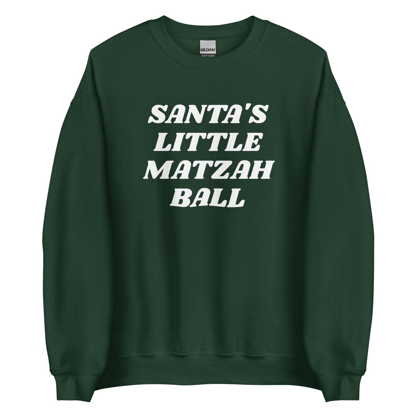 Santa's Little Matzah Ball Sweatshirt - ninanush