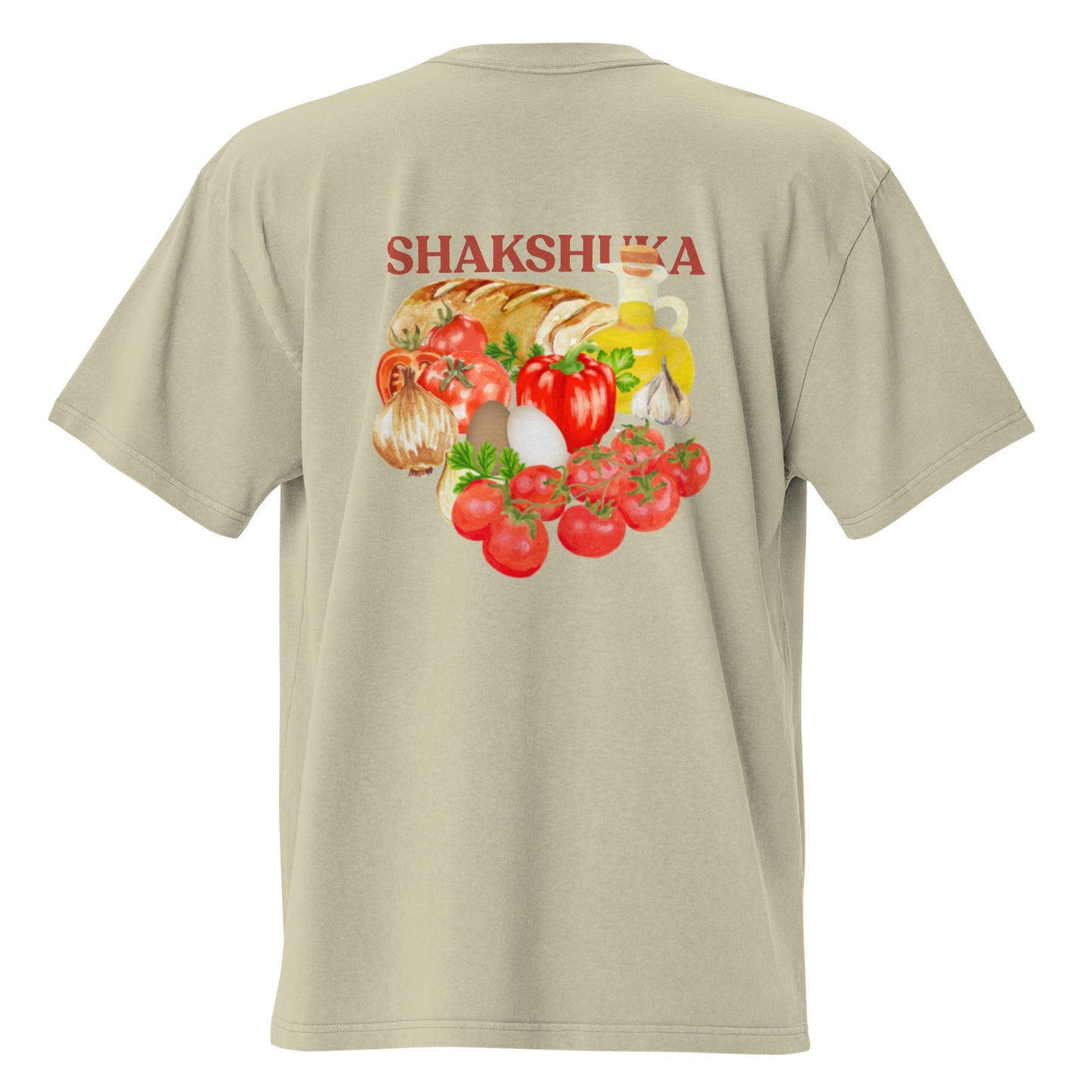 Shakshuka Ingredients T-Shirt - ninanush