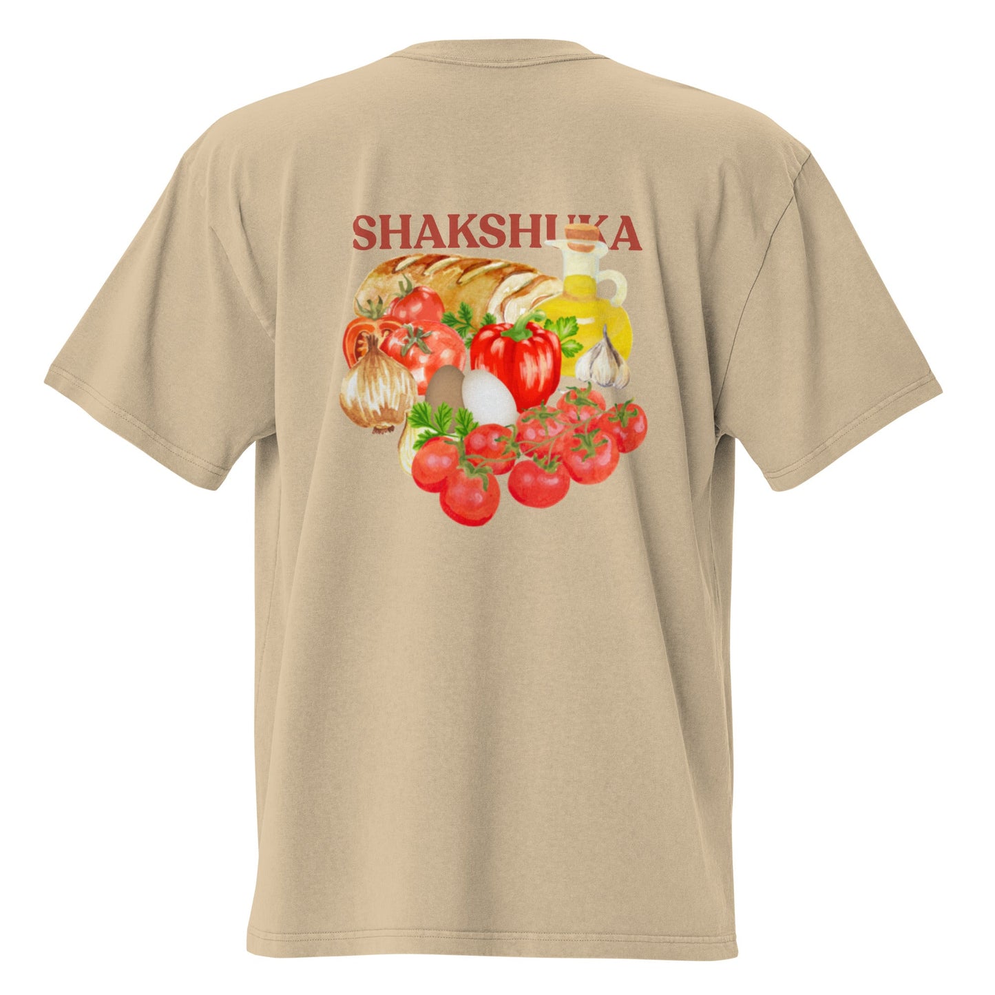 Shakshuka Ingredients T-Shirt - ninanush