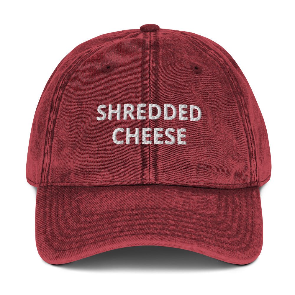 Shredded Cheese Vintage Dad Hat - ninanush