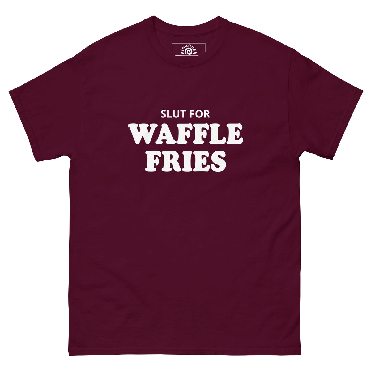 Slut For Waffle Fries Men's Tee - ninanush