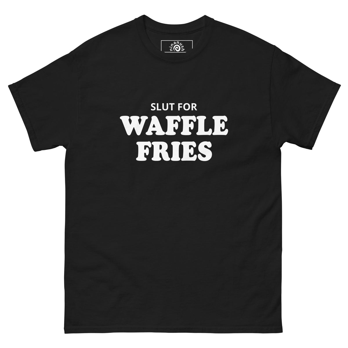 Slut For Waffle Fries Men's Tee - ninanush