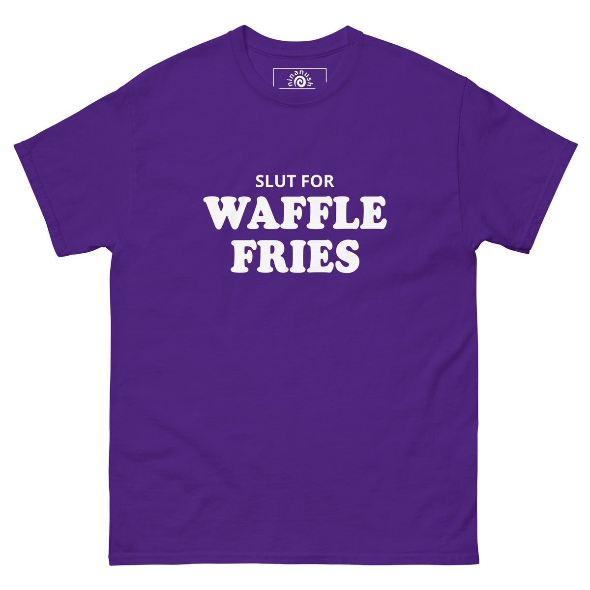 Slut For Waffle Fries Men's Tee - ninanush