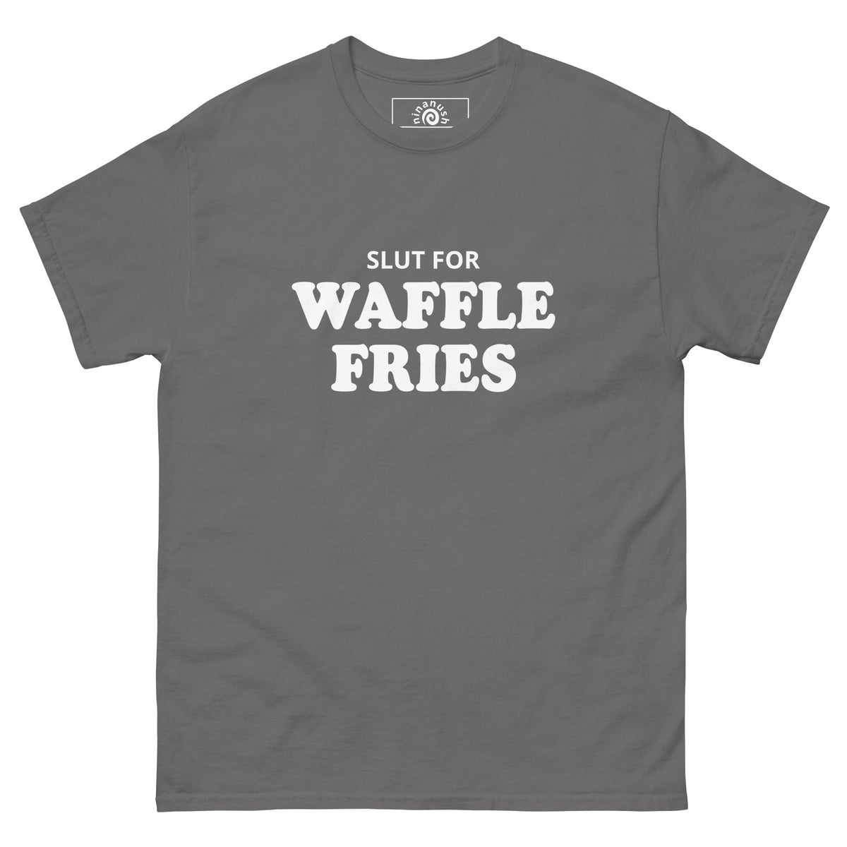 Slut For Waffle Fries Men's Tee - ninanush