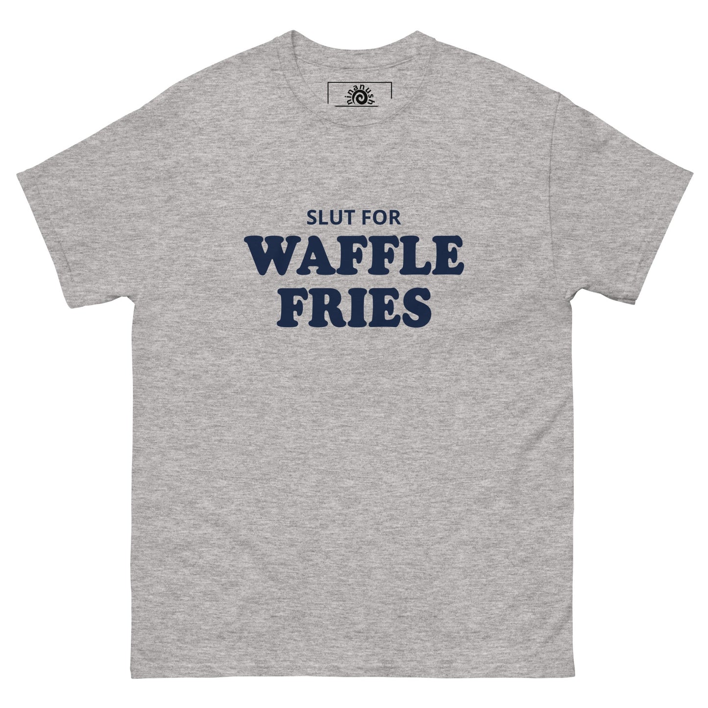 Slut For Waffle Fries Men's Tee - ninanush