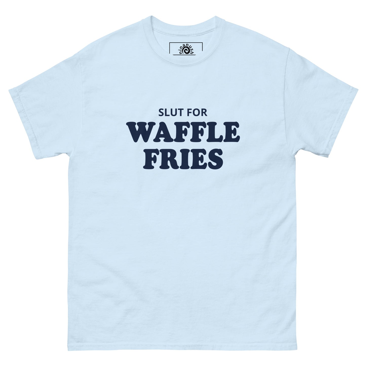 Slut For Waffle Fries Men's Tee - ninanush