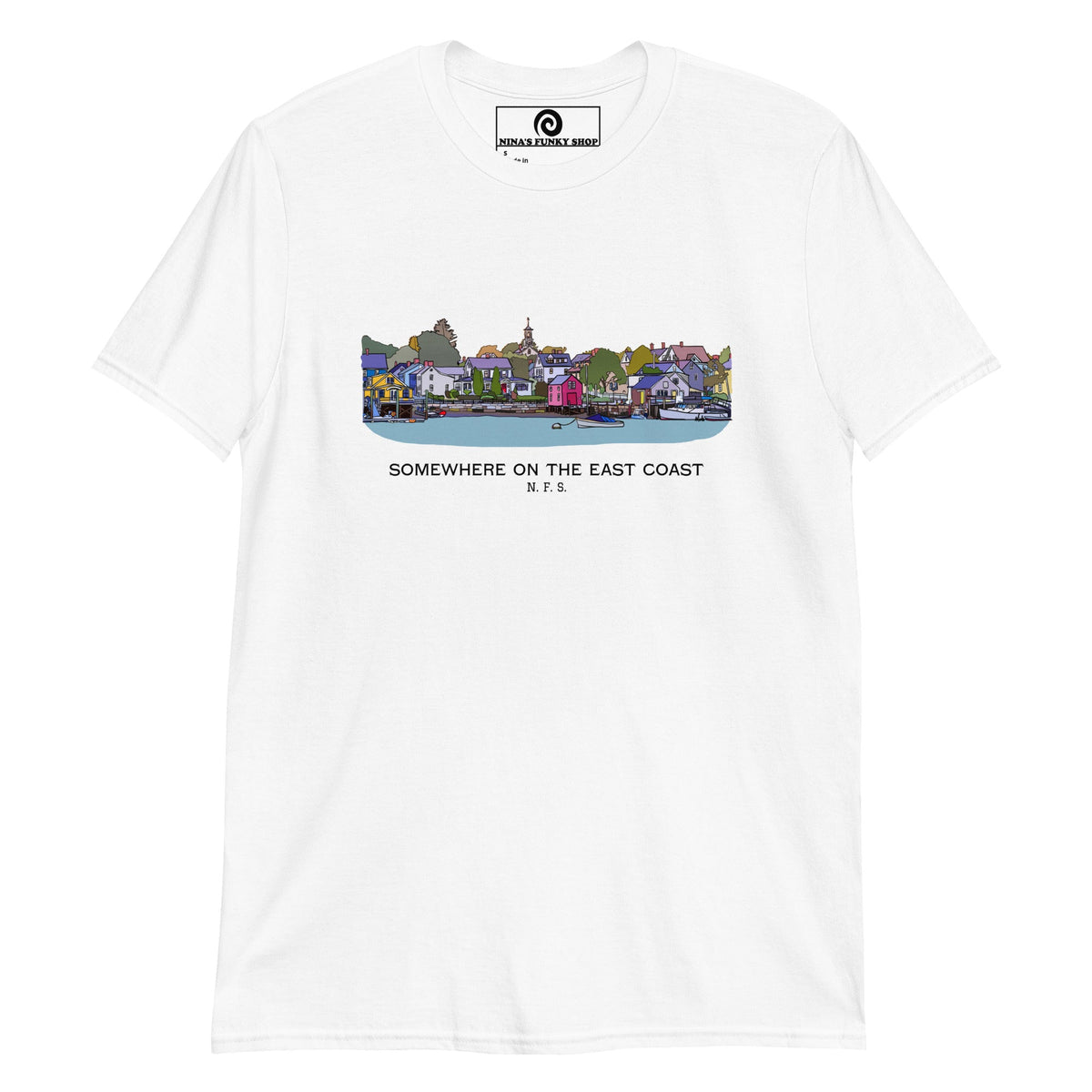 Somewhere On The East Coast T-Shirt - ninanush