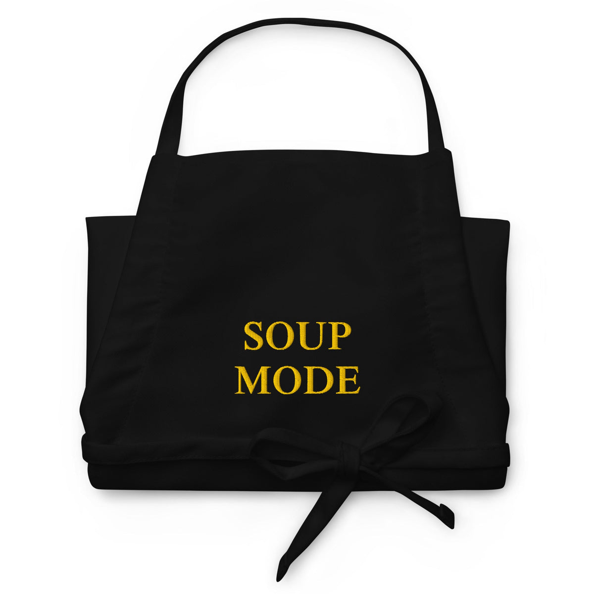 Soup Mode Embroidered Apron - ninanush