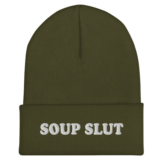 Soup Slut Cuffed Beanie - ninanush