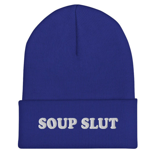 Soup Slut Cuffed Beanie - ninanush
