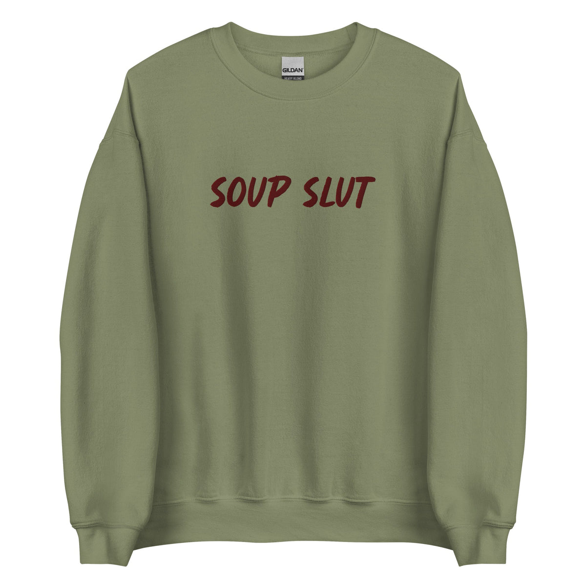 Soup Slut Embroidered Sweatshirt - ninanush