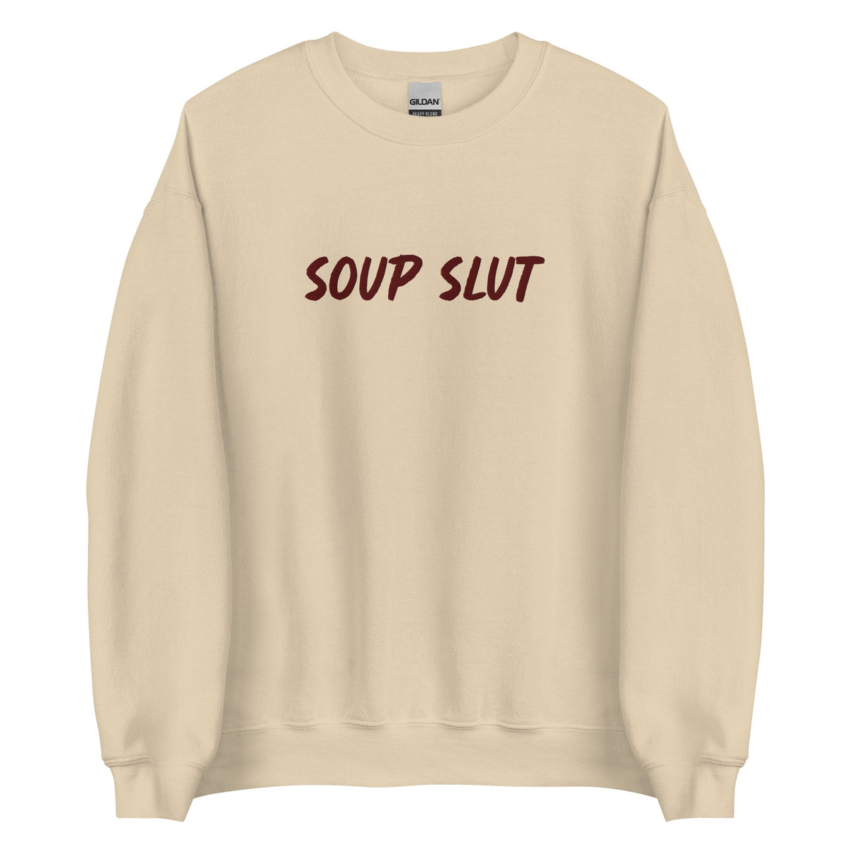 Soup Slut Embroidered Sweatshirt - ninanush
