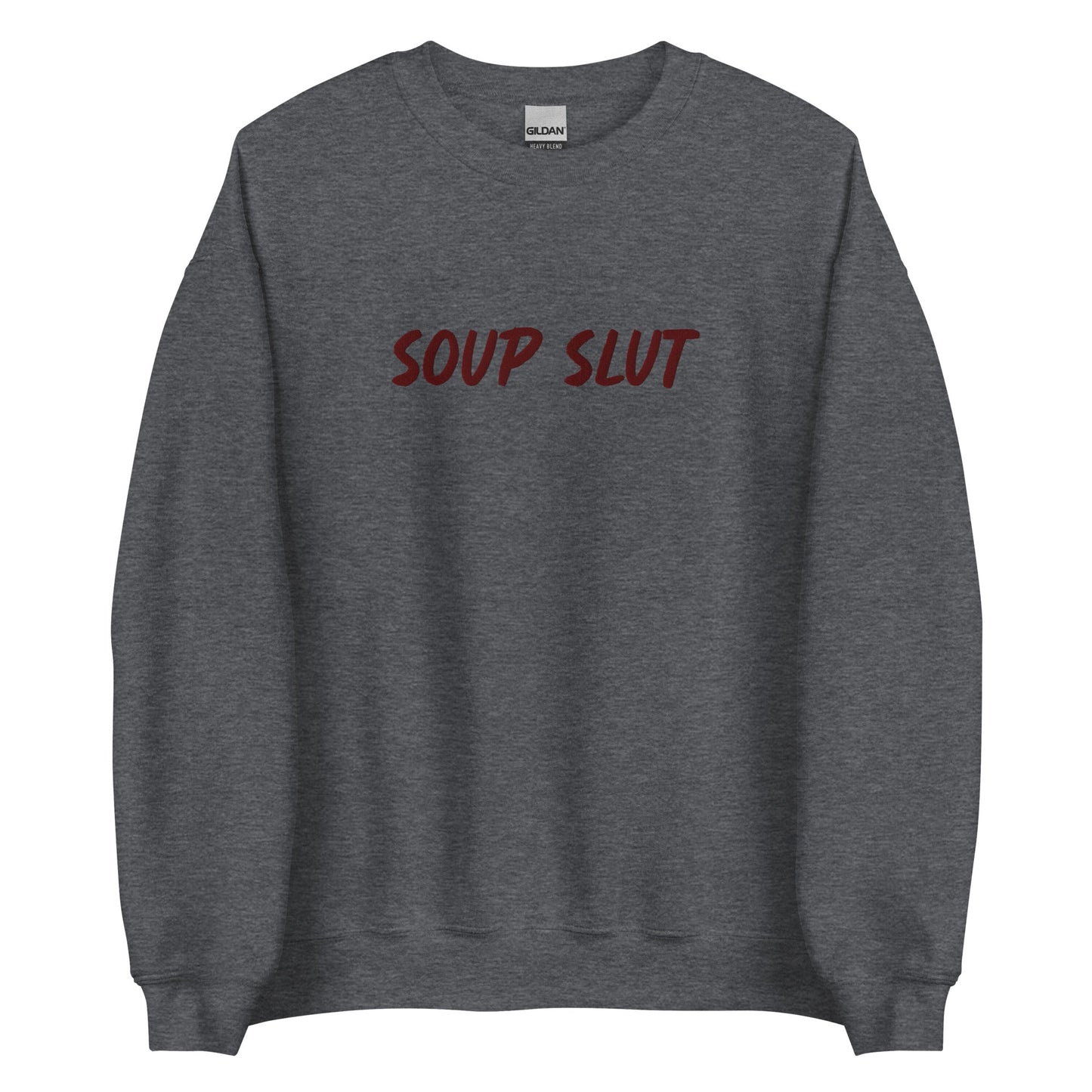 Soup Slut Embroidered Sweatshirt - ninanush