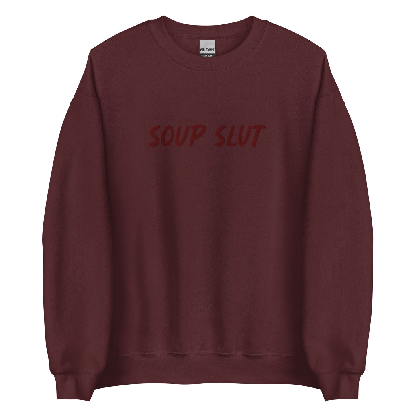 Soup Slut Embroidered Sweatshirt - ninanush