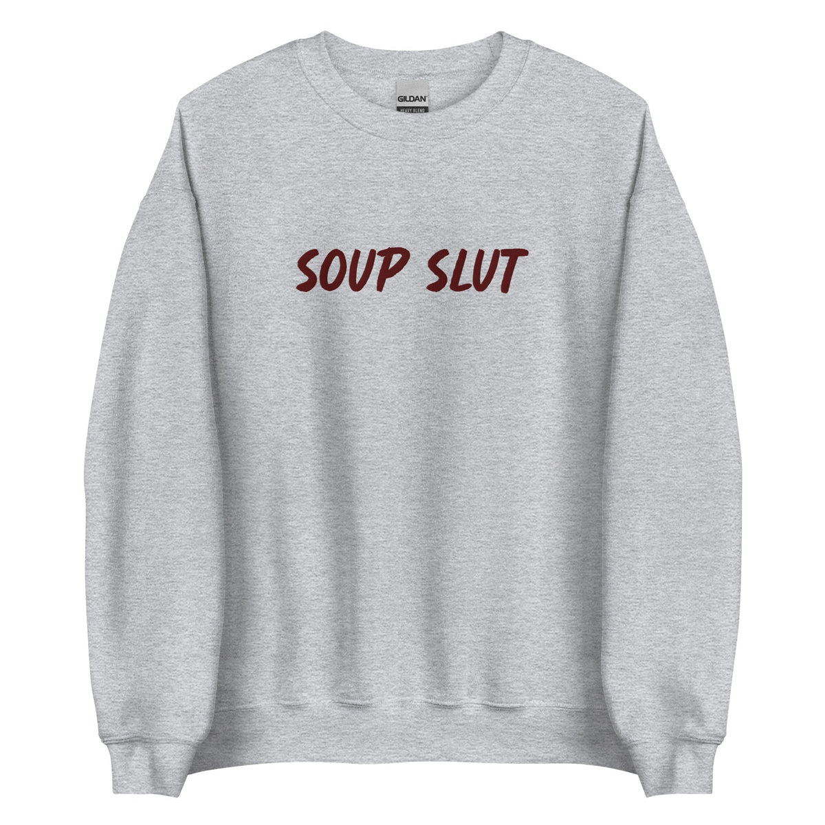 Soup Slut Embroidered Sweatshirt - ninanush