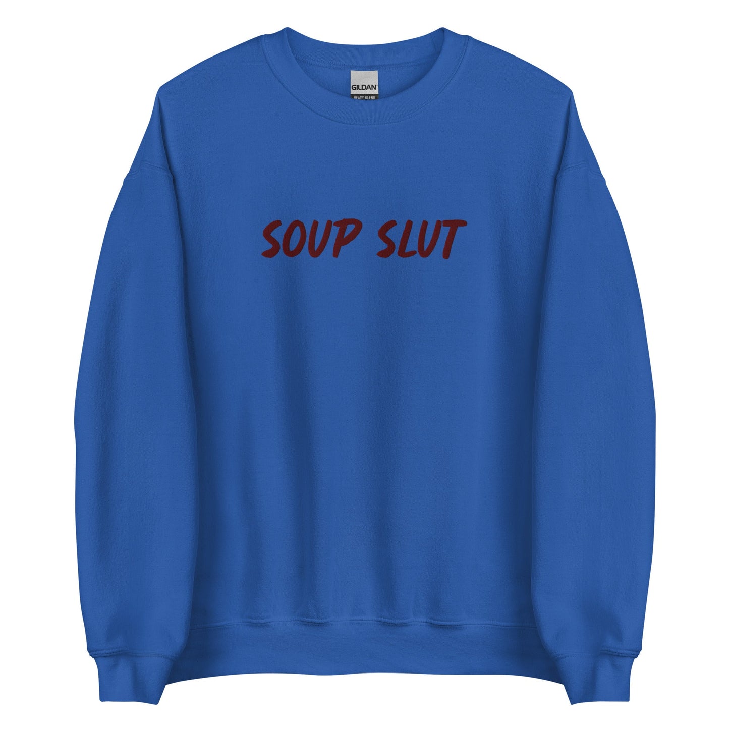 Soup Slut Embroidered Sweatshirt - ninanush