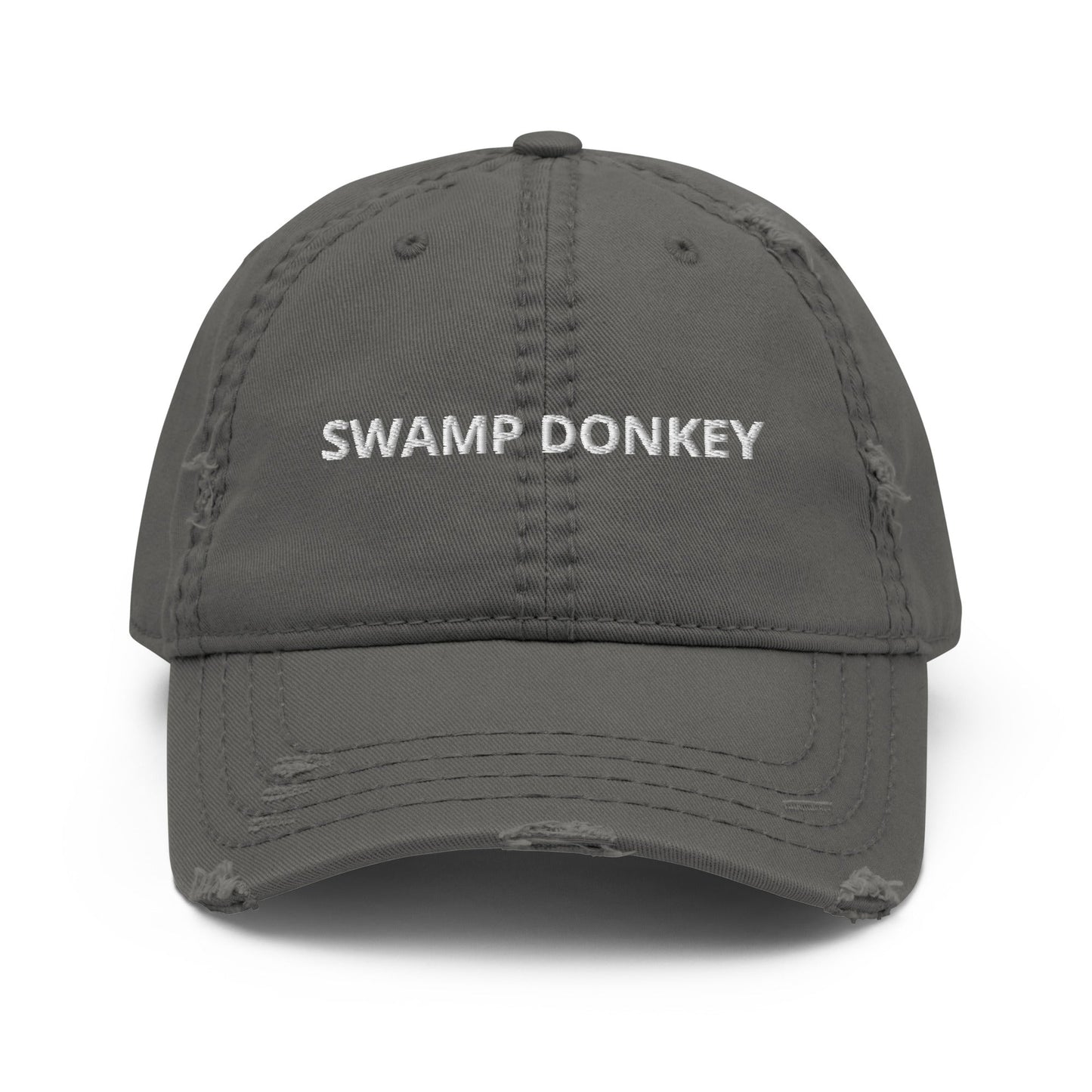 Swamp Donkey Distressed Dad Hat - ninanush